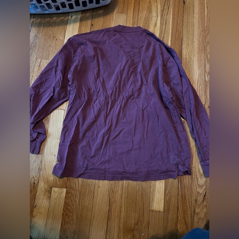 Women’s heavy long sleeve plum pocket shirt XL - Picture 4 of 5